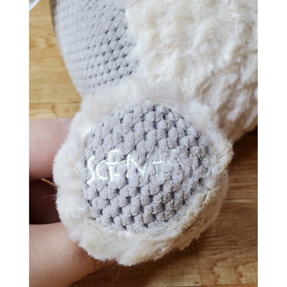 Serena Sleepy Bear Scentsy Buddy 15" Plush with Lovey Blanket White Gray - Picture 5 of 7